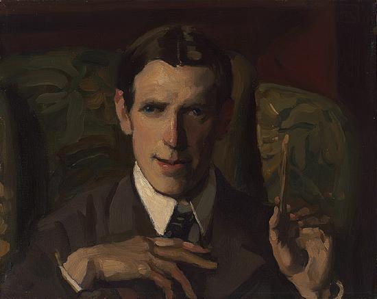 Hugh Ramsay Self portrait oil painting image